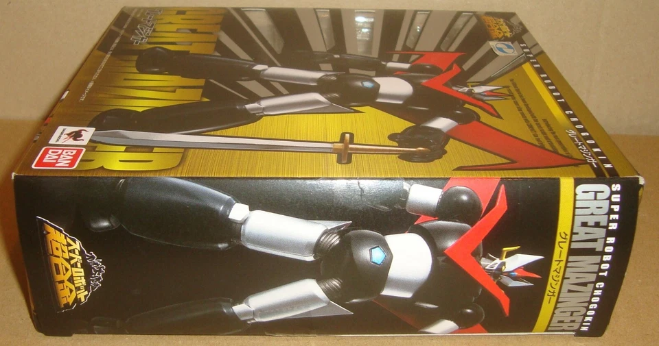 SRC SUPER ROBOT CHOGOKIN GREAT MAZINGER BANDAI 2010 BOX DAMAGED - Immagine 2 di 4