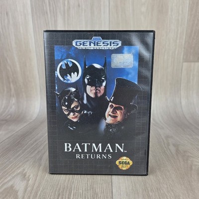 Batman Returns (Sega Genesis, 1992) Case, Game, & Manual