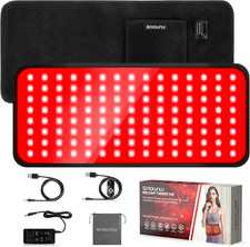 Red Light Therapy for Body, 660Nm 850Nm Infrared Light Therapy Pad, Wearable Wra