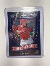 2021 Panini Chronicles - Crusade Alec Bohm #23 Blue Velocity (RC)