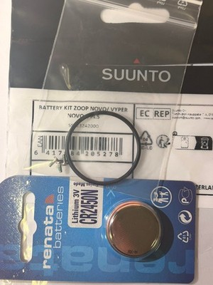 Suunto Zoop Novo / Vyper Novo Battery Replacement Kit   Battery + O-Ring