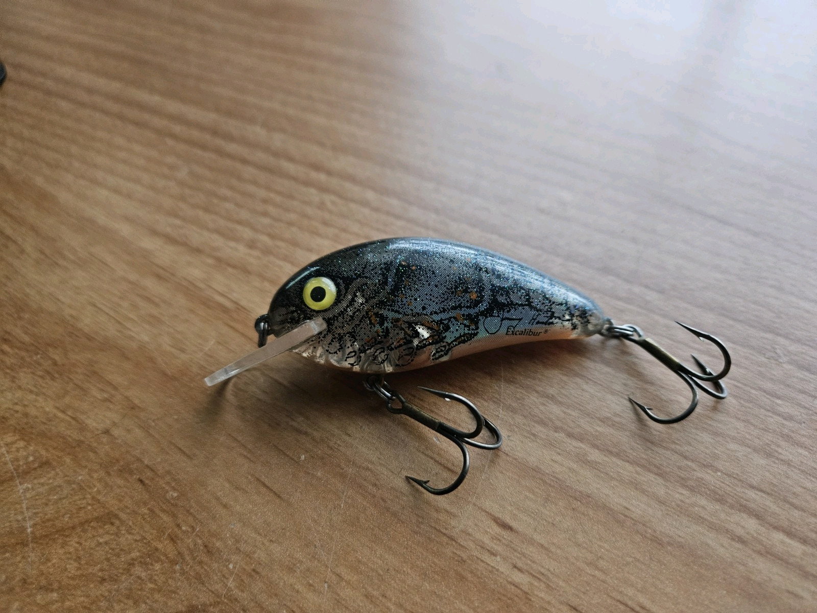 Leurre Vintage Crankbait Excalibur Advantage – Bill Dance & Jimmy Houston Dans Boîte D’origine