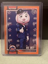 2026 Topps Series 1 Mr Met Orange /25 Mascot M-11 NY Mets #20/25 🔥🗽