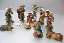 The Promise of Christmas by Robert Stanley Deluxe 11 Piece Nativity Set Complete