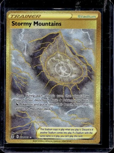 2021 Pokemon SWSH Evolving Skies Stormy Mountains #232/203