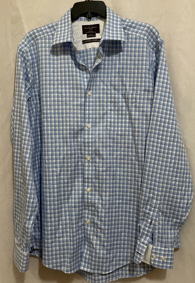 Black Brown 1826 80s 2-Ply color 817 punch SIZE  16.5 36 RETOR DEUX BRINS - Image 2 of 4