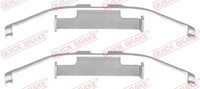 ZubehöRkit, Scheibenbremsbelag Quick Brake 109-1097 FüR BMW Rover MG Mini