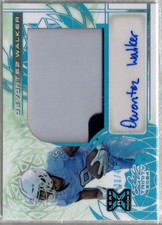 2024 Leaf Trinity Patch Autographs Platinum Devontez Walker Auto Jersey /49