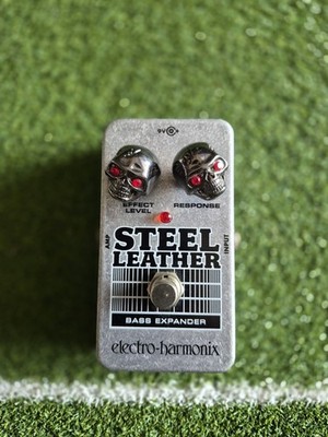 Electro-Harmonix Steel Leather Bass Expander Effects Pedal for Bass EXCELLENT!