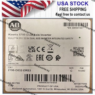 2198-D032-ERS3 New Sealed NEW PLC 2198-D032-ERS3 Dual Axis Inverter US