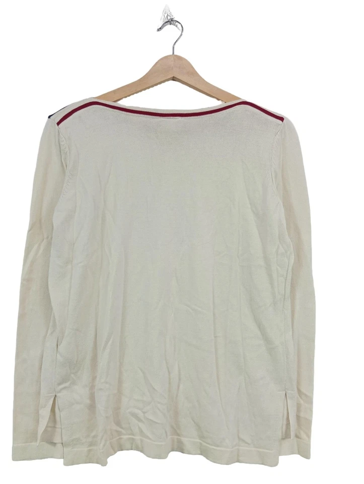 U.S. POLO ASSN. Sudadera de punto fino Mujeres Jersey Talla EU 36 crema - Imagen 2 de 4