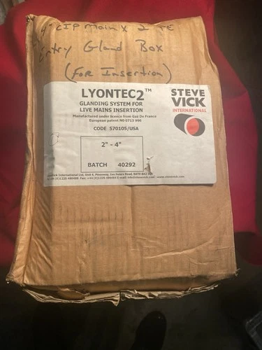 Steve Vick Lyontec 2 Glanding System for Live Main Insertion 2"-4" 570105/USA