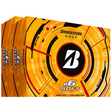 BRIDGESTONE e6 SOFT GOLF BALLS / WHITE DOUBLE DOZEN PACK / 2 DOZEN / 2026 MODEL