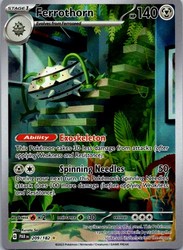 Ferrothorn 209/182 Paradox Rift Illustration Rare Holo