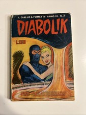 Diabolik N 3 Anno VI Del 1967 Buono Non Di Resa