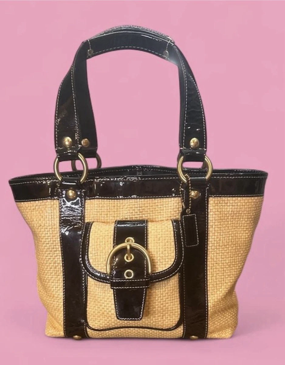 Coach Legacy Medium Straw Exterior Bags & Handbags for Women for