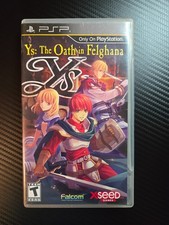 Ys The Oath in Felghana Sony PSP PlayStation Portable Complete CIB w/ Manual RPG
