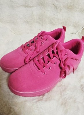 Bright Pink Women's Elevated Super Comfy Sneakers Size 8.5