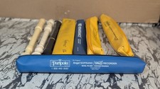 Lot Of 7; Recorders - With Cases PERIPOLE ANGEL SOPRANO/Renaissance Soprano