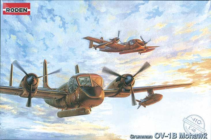 Roden 410 - 1:48 Grumman OV-1 B / OV-1 C Mohawk - New