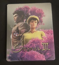Shenmue 3 Steelbook Only, No Game - Sony PlayStation 4 PS4 III Brand New