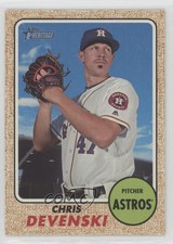 2017 Topps Heritage High Number Chris Devenski #608 0q5