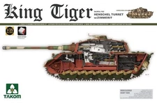 Takom 2045 1:35 Sd.Kfz. 182 King Tiger Henschel Turret with Zimmerit Tank Kit