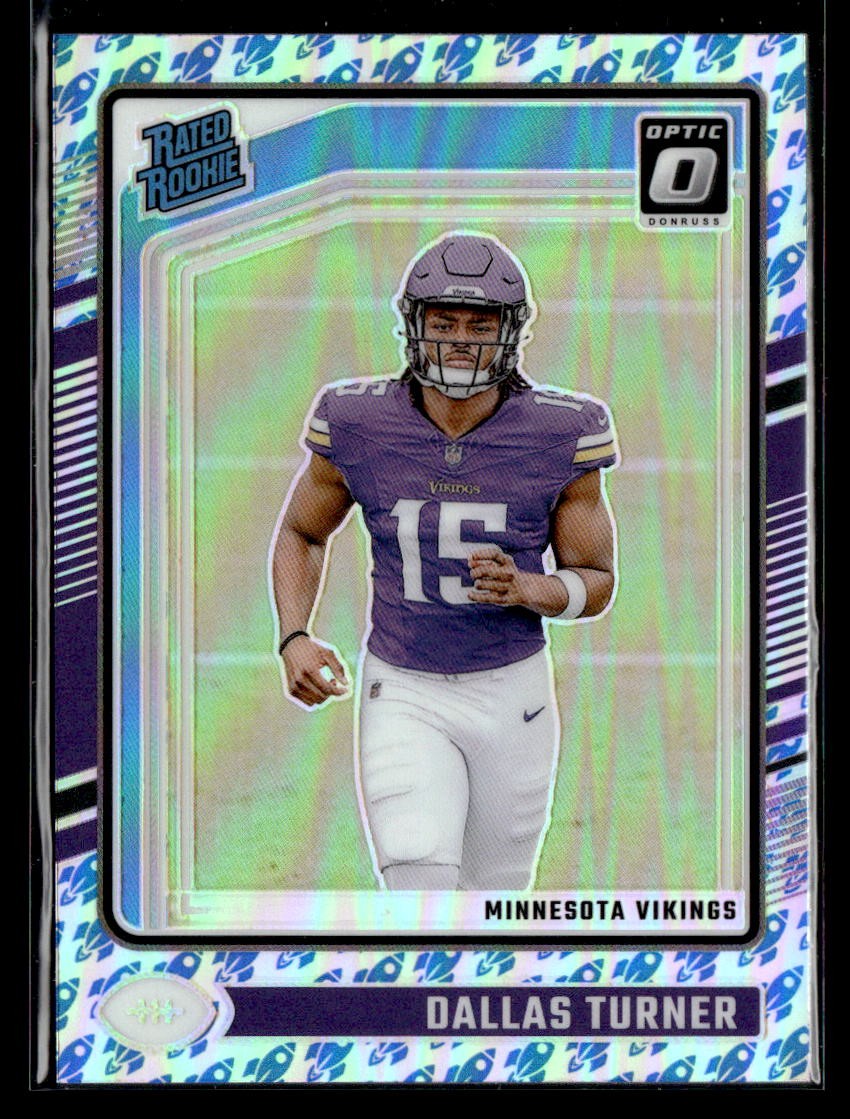 2024 Donruss Optic #224 Dallas Turner Rocket