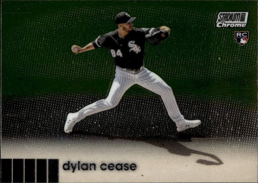 2020 Stadium Club Chrome #23 Dylan Cease Chicago White Sox Rookie