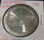 SHENANDOAH HOTEL CASINO 1980 $1 ONE DOLLAR GAMING CASINO SLOT TOKEN - Las Vegas