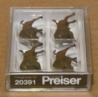 訳あり Preiser プライザー HO 1/87 Children on the swing ブランコ