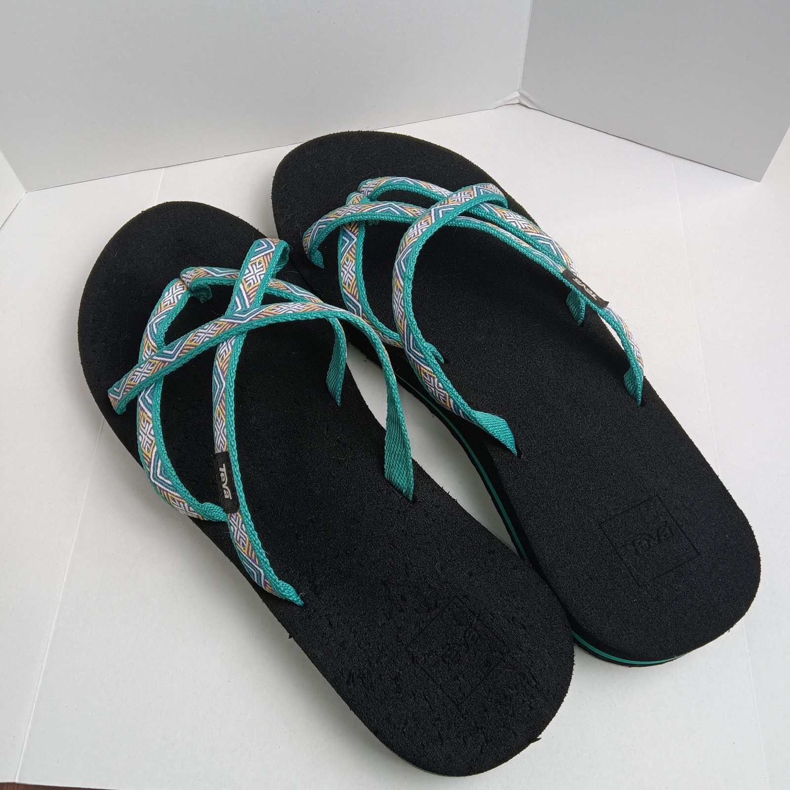 Teva Women's Size 8 Slip-On Hiking Sandals with Webbing Straps