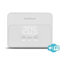 Fantini Cosmi C900R Bianco Cronotermostato WiFi Smart a Batteria da Parete Bianc