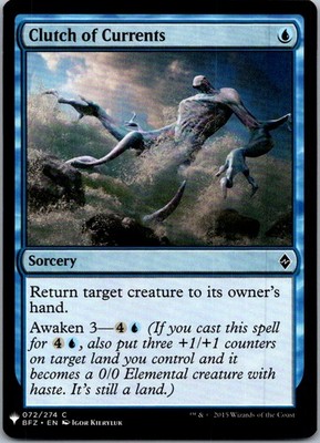 Clutch of Currents The List Reprints NM Normal