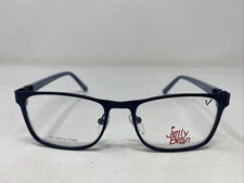 Jelly Bean JB 167 MATTE NAVY 47-16-135 Metal Full Rim Eyeglasses Frame WR97