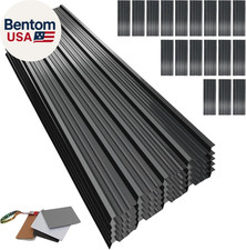 Metal Roofing Panels, L45.2 W17.72 Inch Corrugated Galvanized Steel Metal Roof P