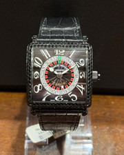 Franck Muller Watch Master Square Casino World Limited 5 Pcs 6050K CSN D NR SS