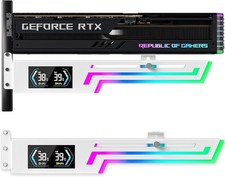 ARGB GPU Support Bracket with Temp Display Adjustable Anti Sag Graphics Card