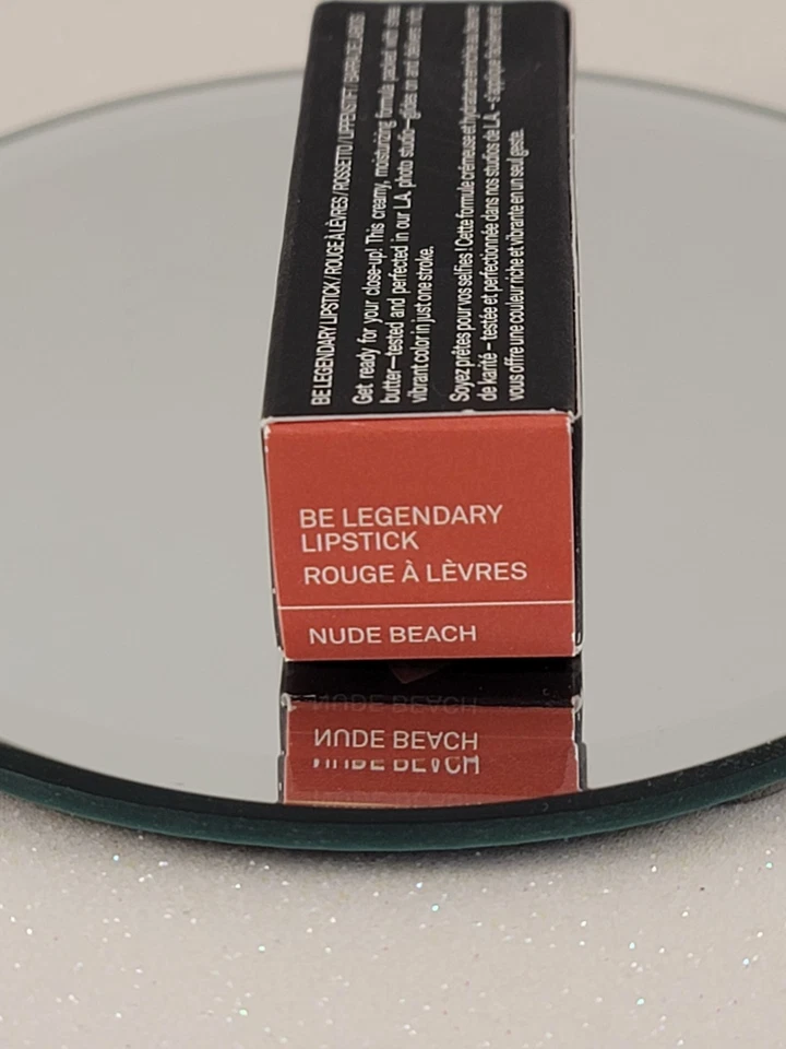 Smashbox Be Legendary Lipstick NUDE BEACH 0.10 oz Full Size RARE BNIB - Image 4 of 4