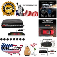 Car Reverse Parking Radar System with 8 Parking Sensors Distance Detection  ...