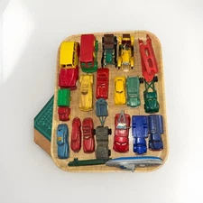 Vintage 1950s Plastic Car Toy Lot Of 20 many brands  