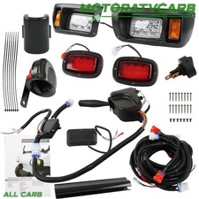 Golf Cart Street Legal LED Light Headlight Taillight Kit For Club Car DS 1993 