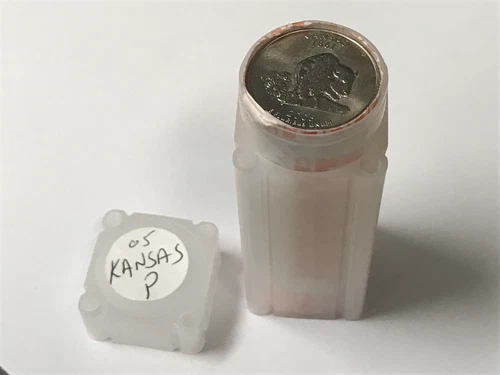 Roll of 40 - 2005-P 25C Kansas State Quarter