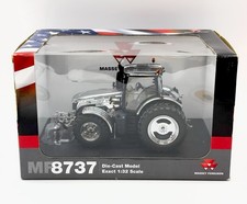 Massey Ferguson 8737 Chromed Tractor Limited Edition 1000pcs 1:32 Die Cast Model