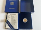 * 1990 * American Gold Eagle Proof Coin, 1/10 oz ($5),  With U.S. Mint OGP/COA *