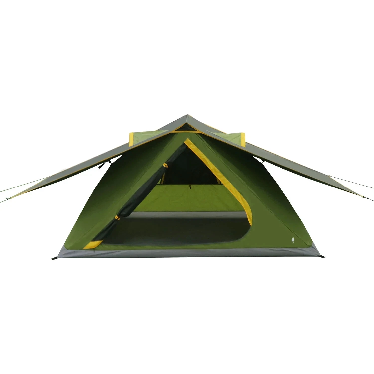 Ozark Trail 2 Person Pop Up Instant Hub Tent Green Lightweight Camping Tent