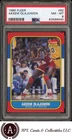 1986 Fleer #82 Akeem Olajuwon PSA 8