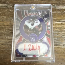2022 Wild Card Auto Mania Isaiah Likely Baltimore Ravens Autograph Serial #19/25
