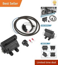 Electronic Ignition Coil Kit Dual Fire Control Module for Dyna S for Harley D...