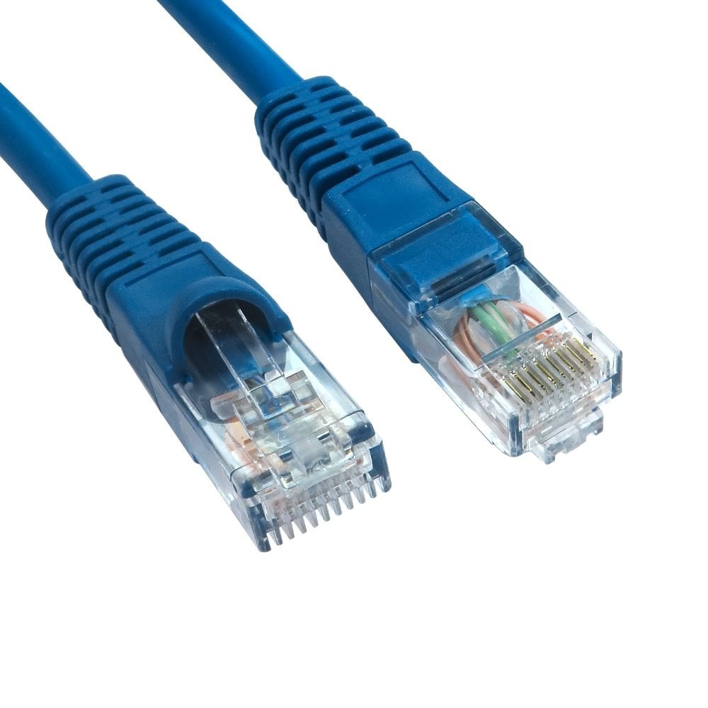 Cables Direct 1m Snagless Cat6 LSZH Patch Cable - Blue